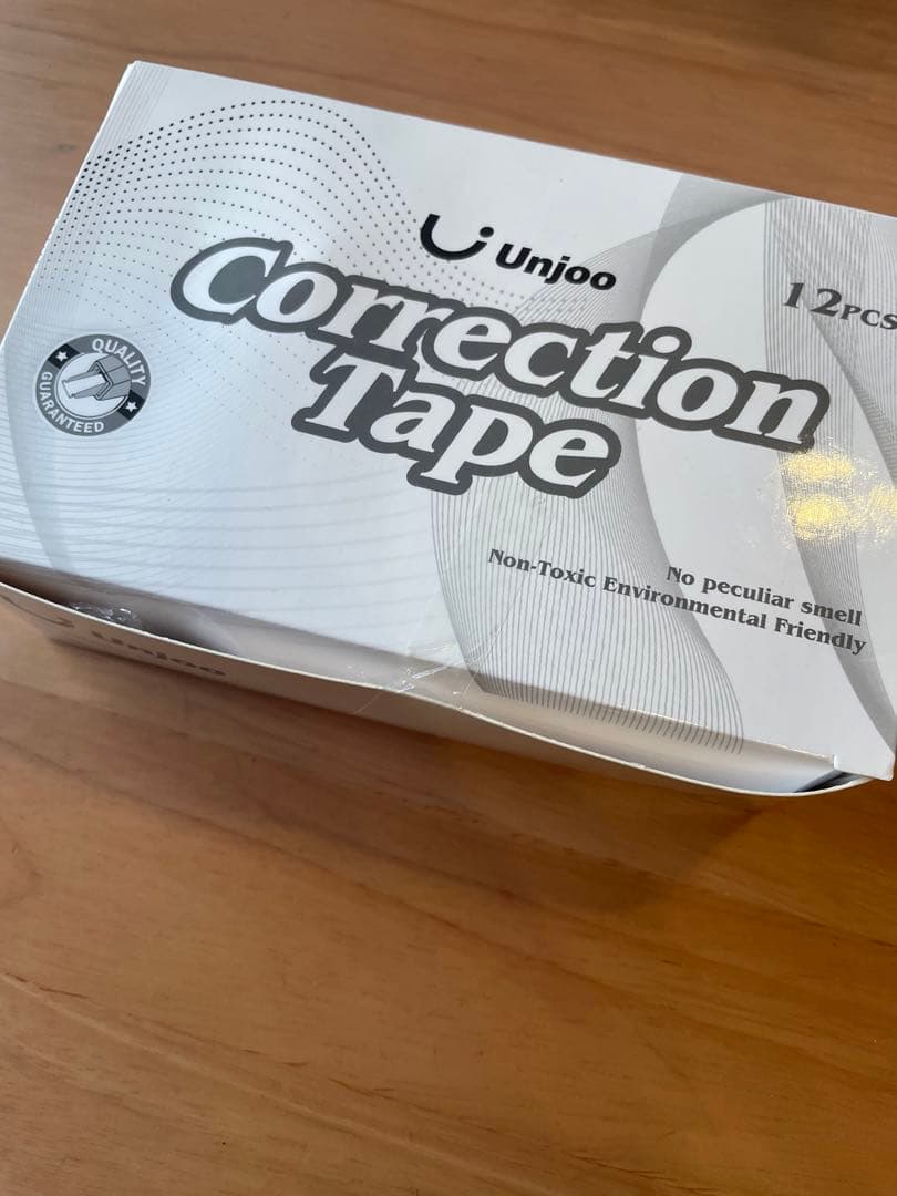 修正テープ 5メートル 12本パック 白 5mm
