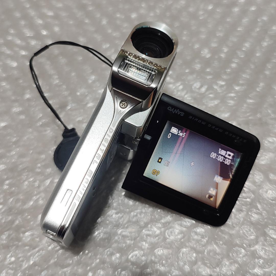 【美品】SANYO Xacti DMX-C5 コンパクト デジタルビデオカメラ