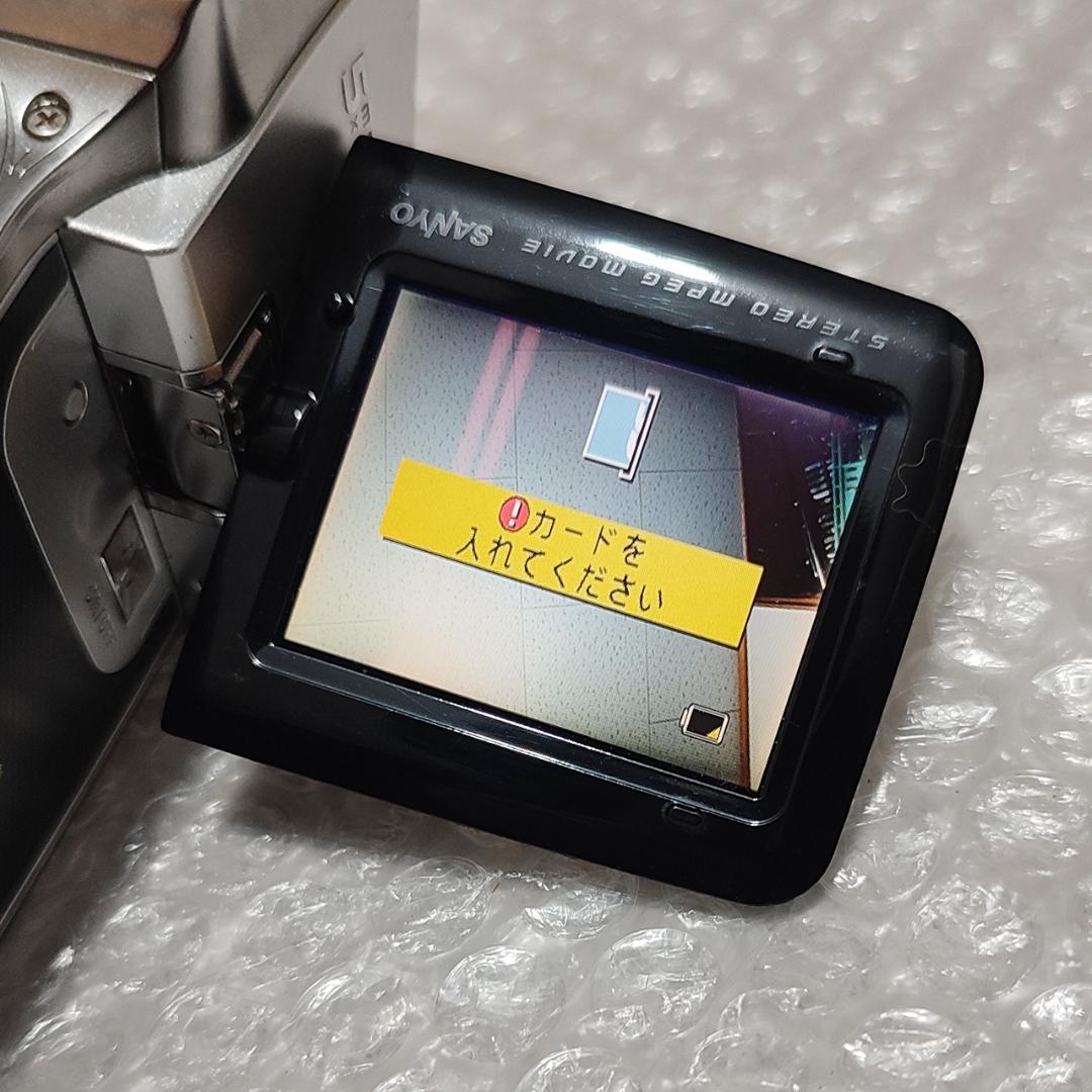 【美品】SANYO Xacti DMX-C5 コンパクト デジタルビデオカメラ