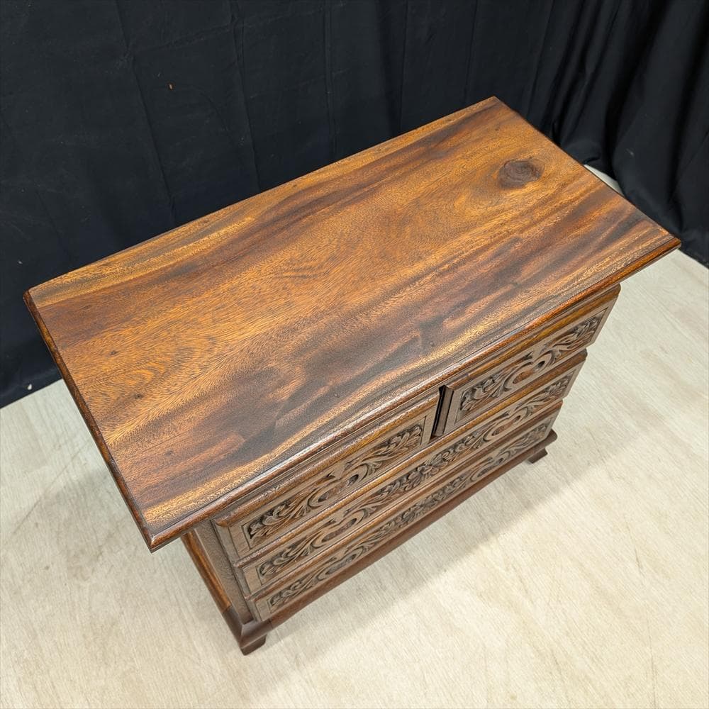 神戸家具　コロニーハウス　無垢　リビングチェスト　タンス　チェスト　ドロワー　A