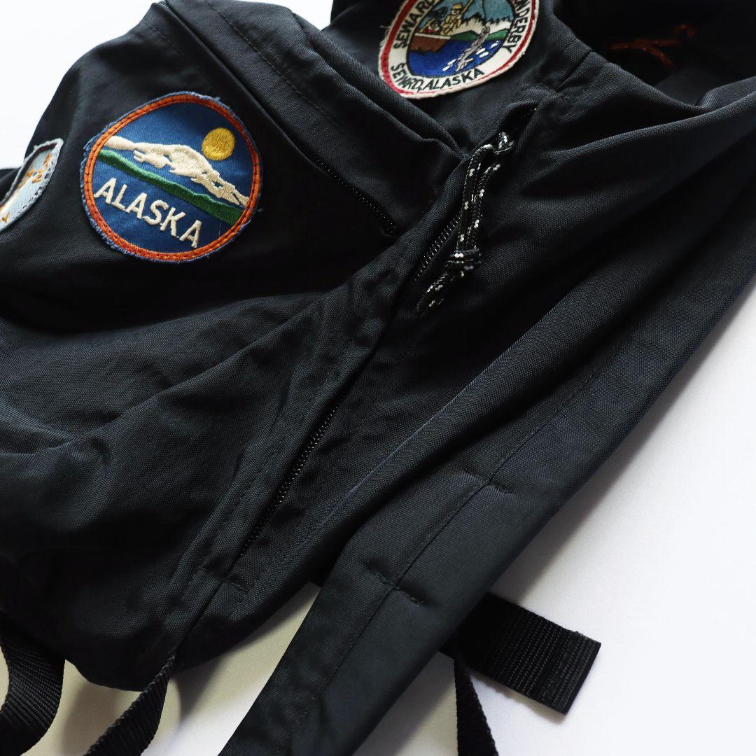 未使用 GO TO HOLLYWOOD ナイロンワッペンディパック【ブラック】