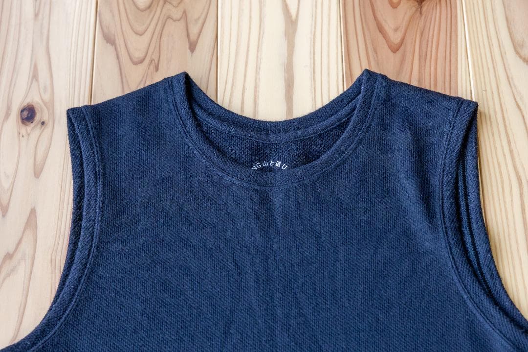 山と道　DF Mesh Merino Sleeveless Black Mサイズ