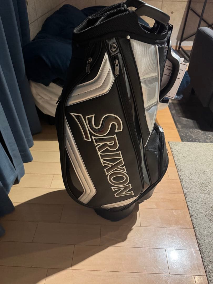 Srixon キャディバッグ ブラック/シルバー