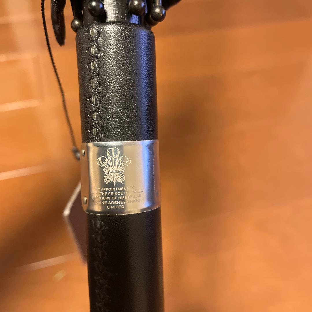 SWAINE ADENEY BRIGG ブリッグ　ダンヒル　英国製　高級傘　黒系