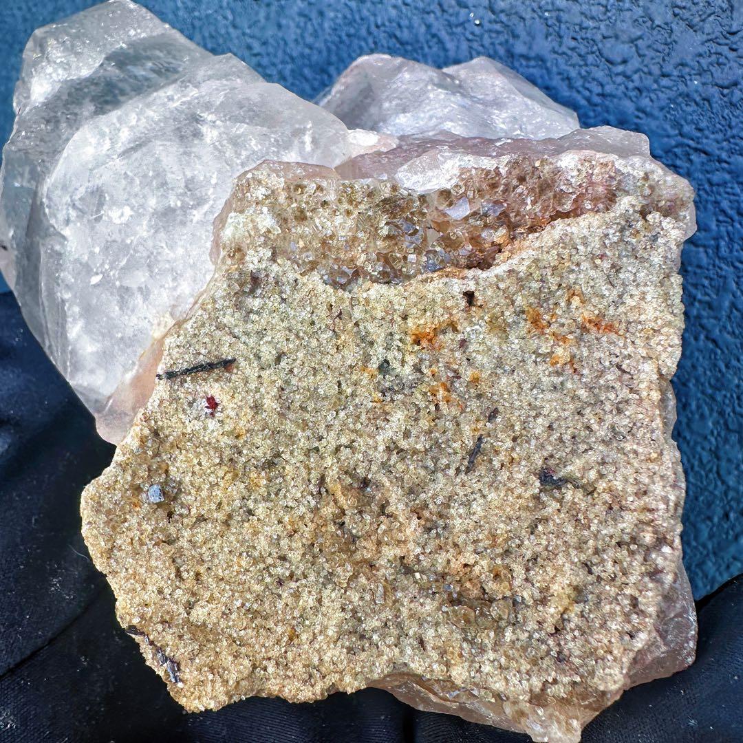 別格高級品 ❗️巨大❗️超強いパワー虹入り☆ヒマラヤ水晶パワーストーン浄化A1455