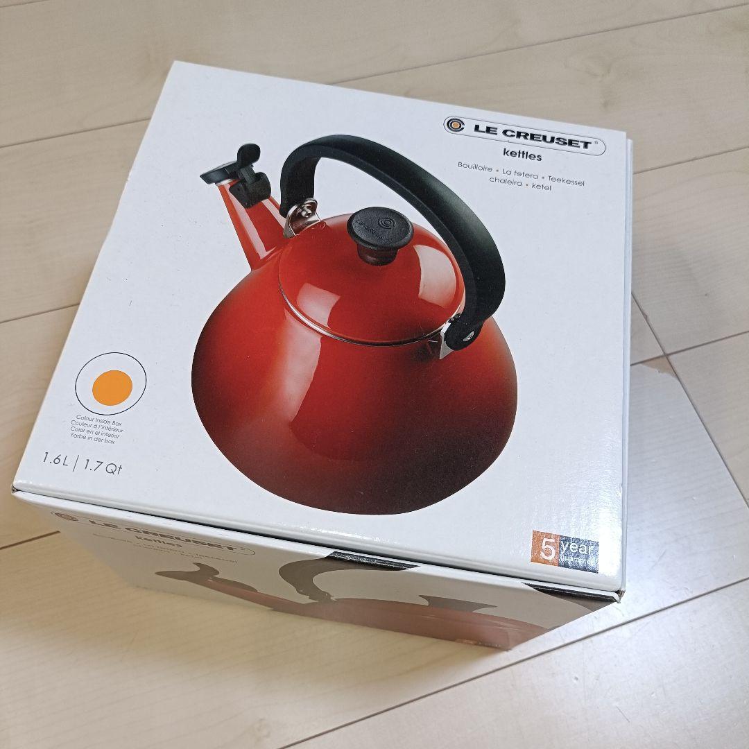 LE CREUSET ケトル　オレンジ1.6L