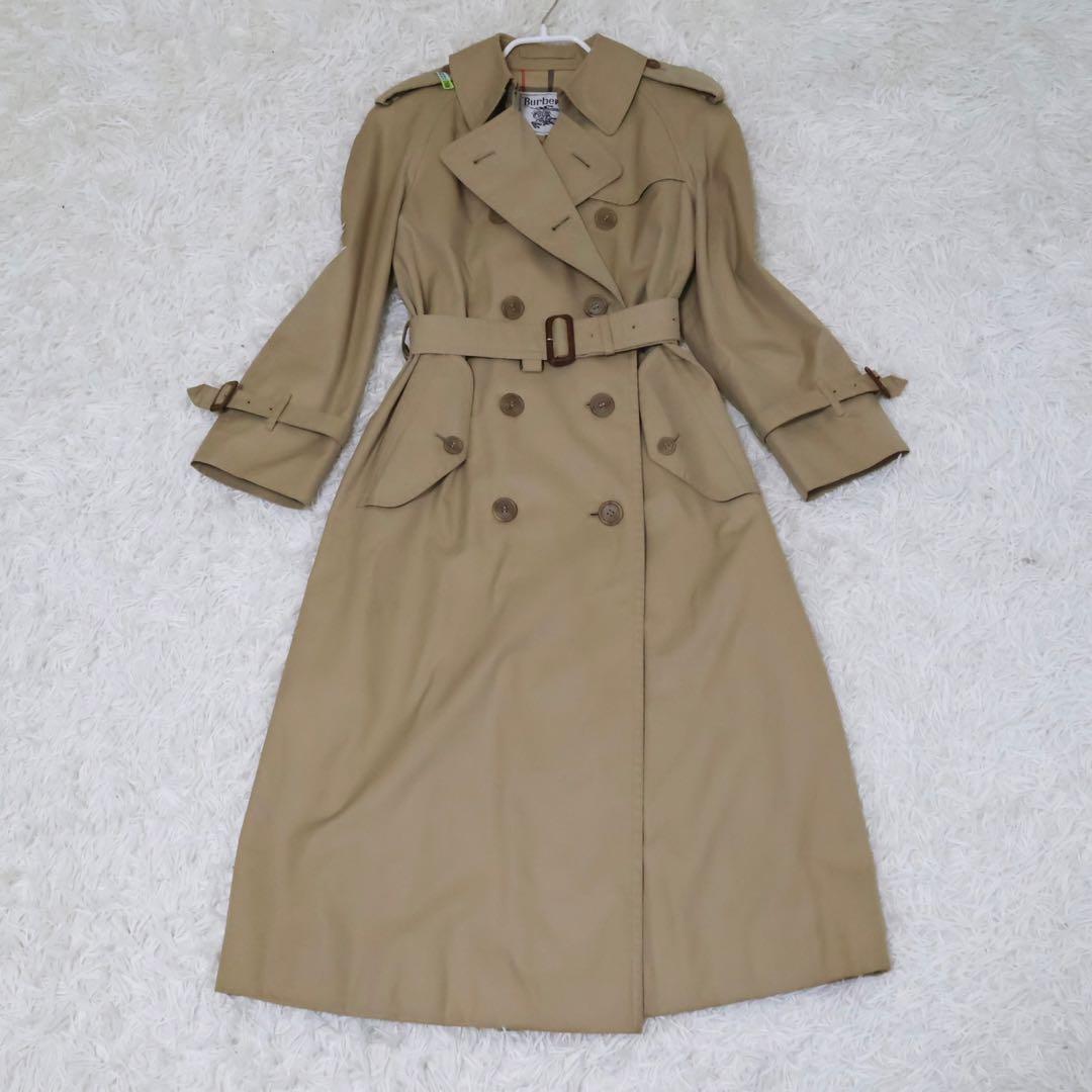 バーバリー　トレンチコート　ベージュ　ノバチェック　9AB2