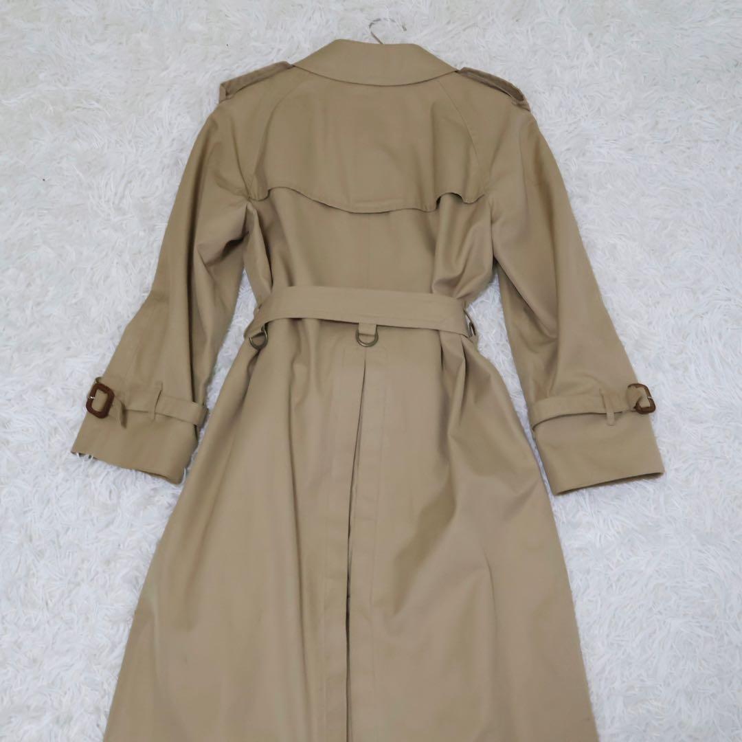 バーバリー　トレンチコート　ベージュ　ノバチェック　9AB2