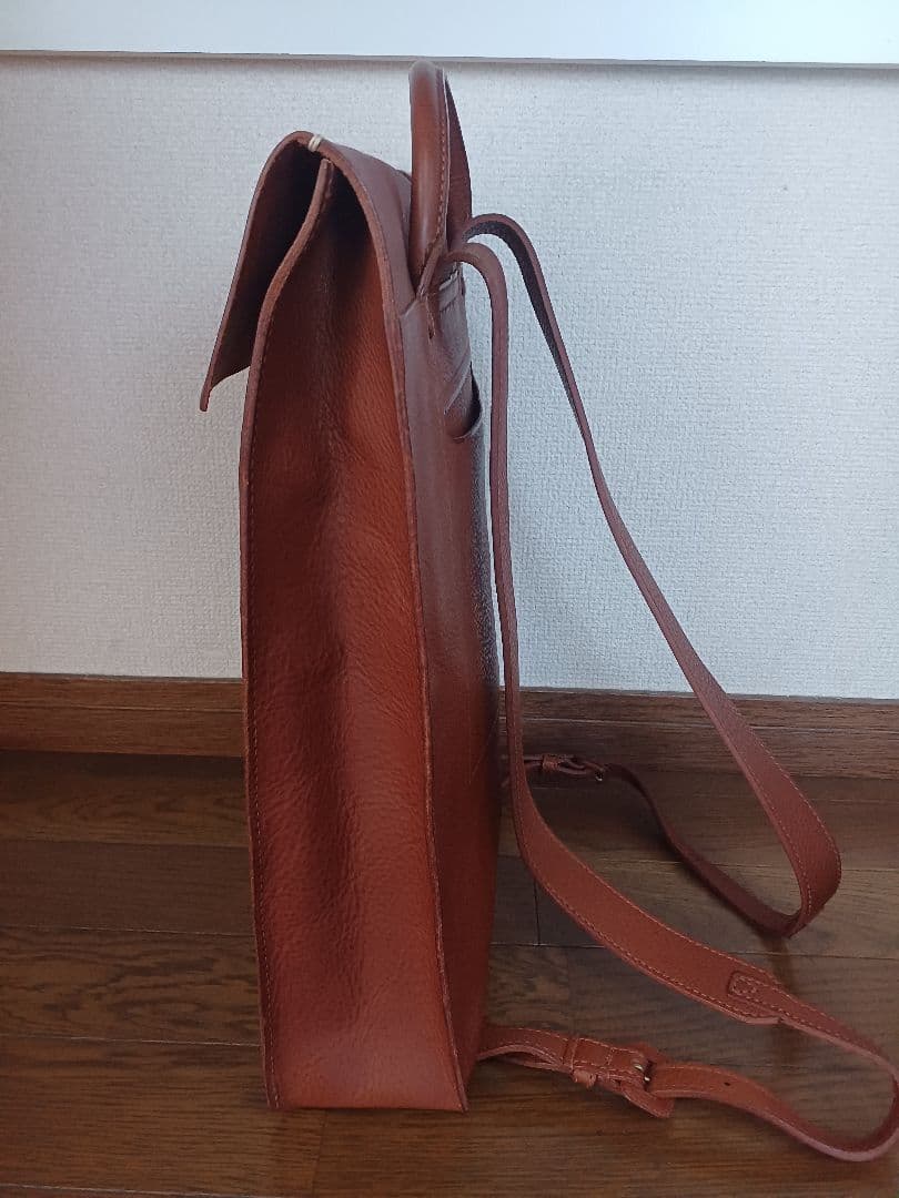 新品未使用gentenTOSCA限定復刻版リュックキャメルA4ノートPC収納可能