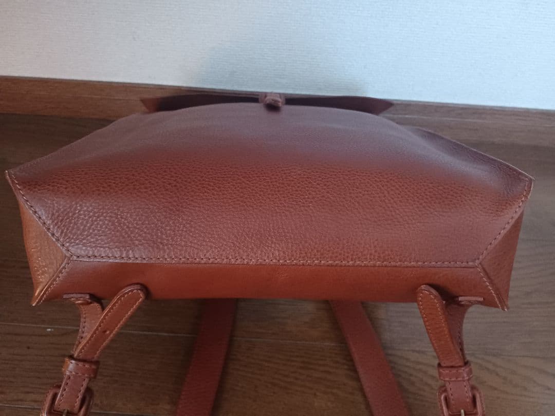 新品未使用gentenTOSCA限定復刻版リュックキャメルA4ノートPC収納可能