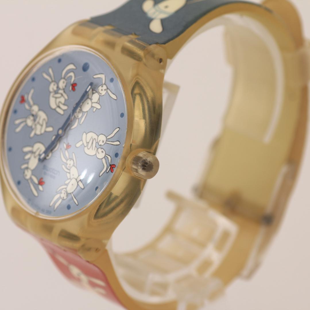 稼働品 スウォッチ SWATCH バニースートラ BUNNY SUTRA 腕時計