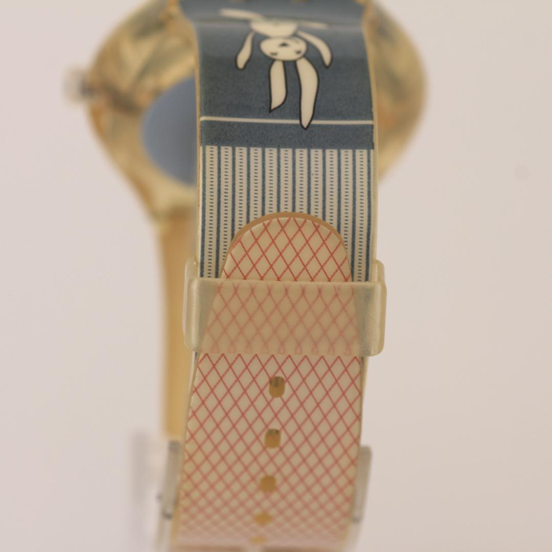 稼働品 スウォッチ SWATCH バニースートラ BUNNY SUTRA 腕時計