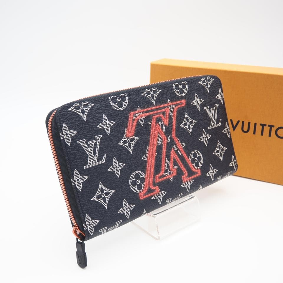 LOUIS VUITTON ラウンドファスナー長財布 ジッピーオーガナイザー 美