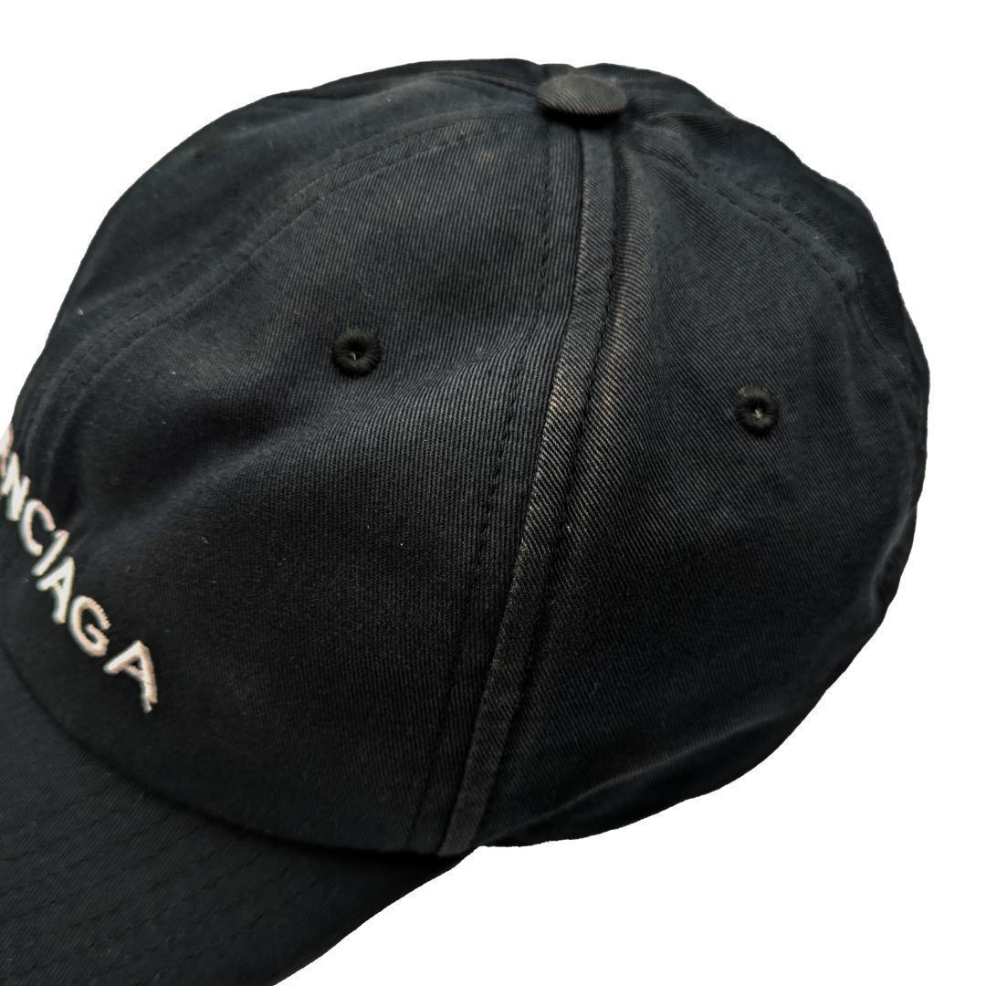 良品【BALENCIAGA／バレンシアガ】ロゴ L/58 キャップ