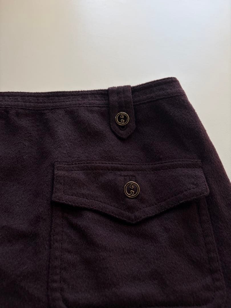 スカート GUCCI by TOM FORD Angora Blend Skirt