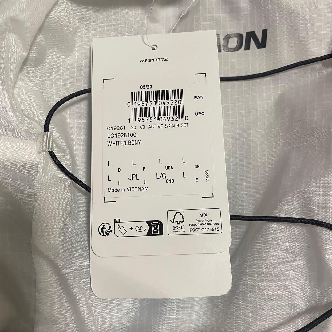 新品タグ付き　サロモン　ACTIVE SKIN 8 SET 8 セット　サイズL