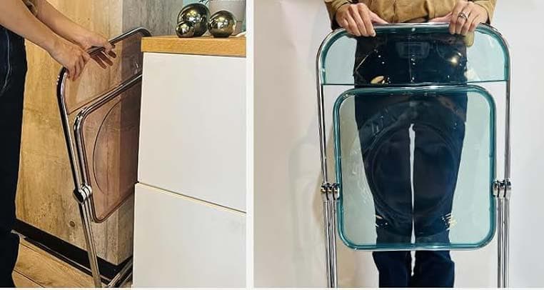 綾真ページ★新品★カステリ★PLIA／プリアチェア リプロ★クピンク★