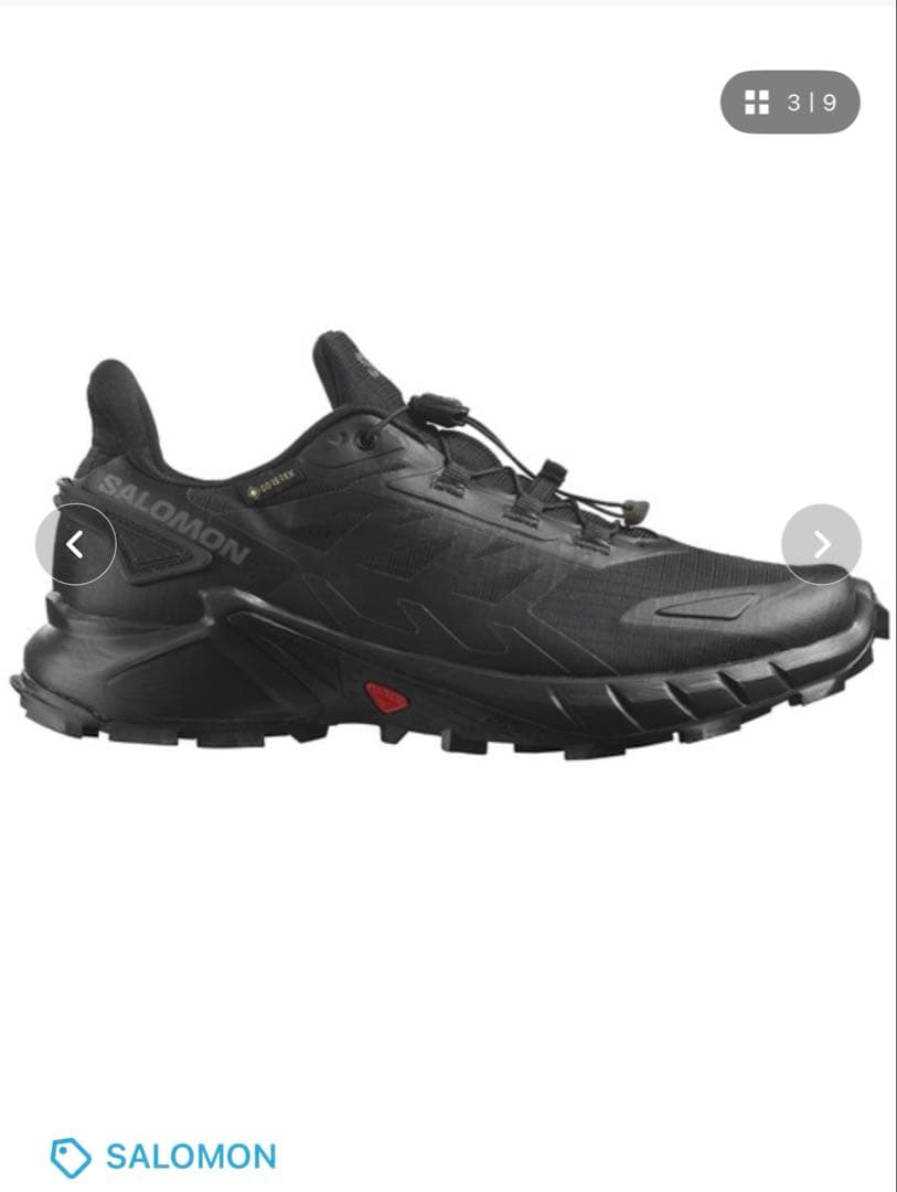 SALOMON SUPERCROSS 4 GTX W ブラック