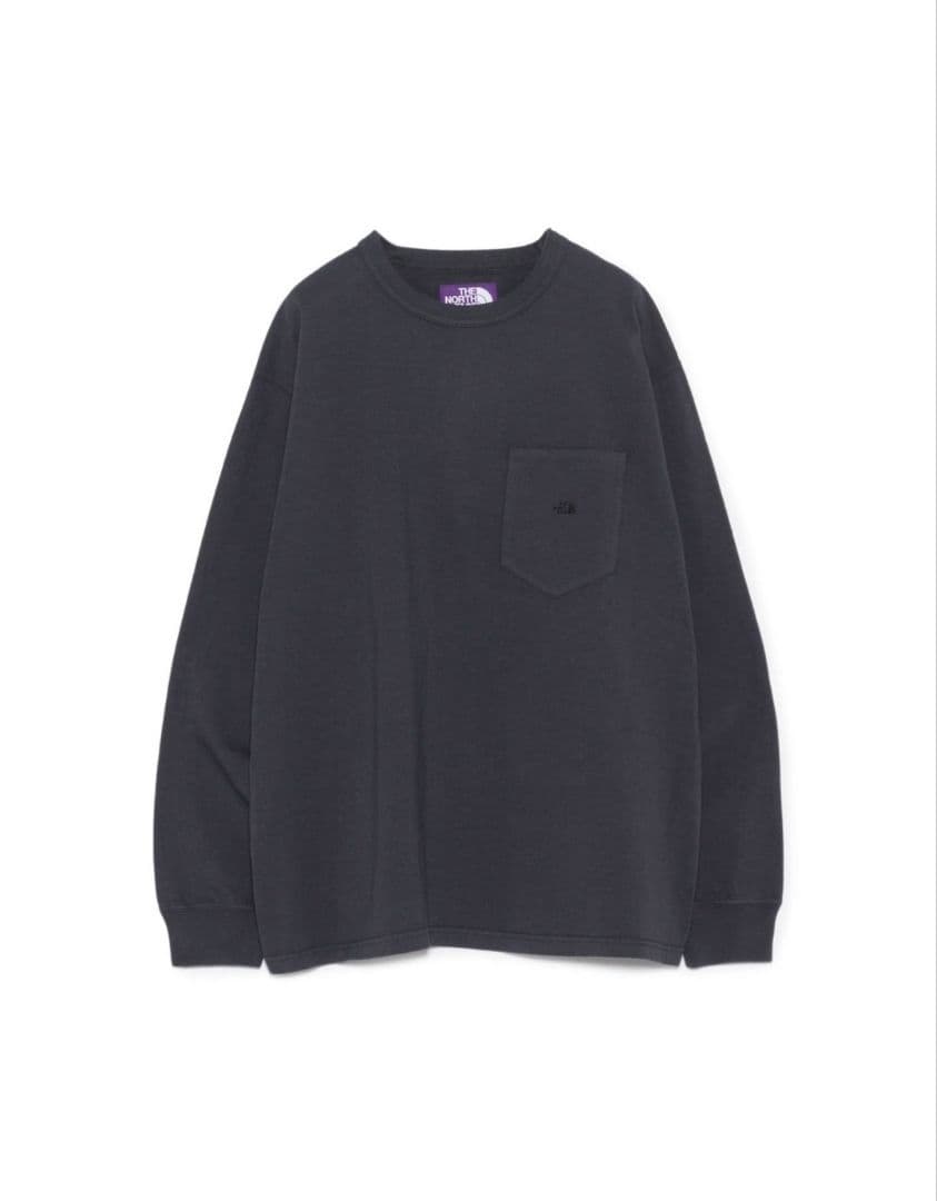 パープルレーベル　ポケットTシャツ　N25FT063　アスファルト　M　新品③