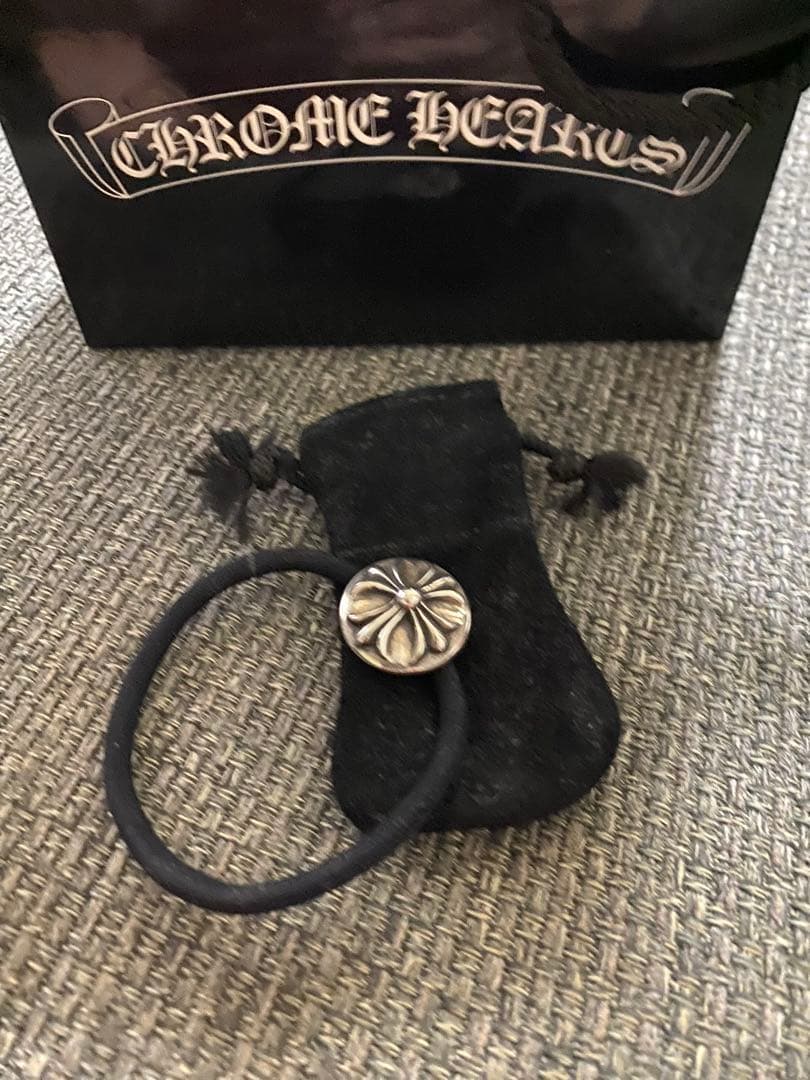 クロムハーツ☆クロスボール　ヘアゴム　ブレスレット 未使用に近い美品☆