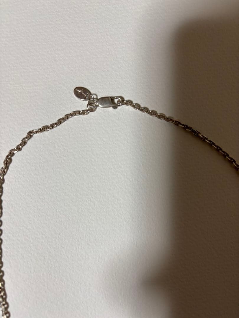 SAADシルバー 925チェーンネックレス 45cm