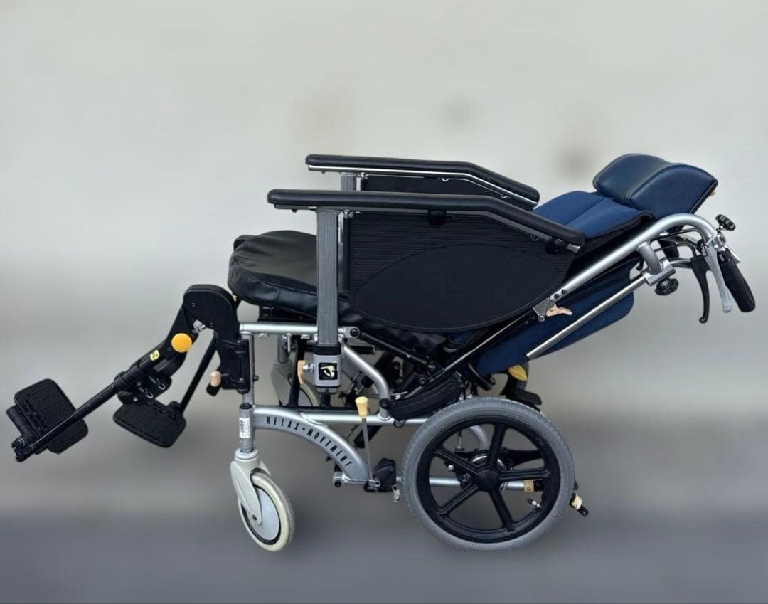 オアシス 介助式 リクライニング車椅子 車いす 折り畳み 介護 松永製作所