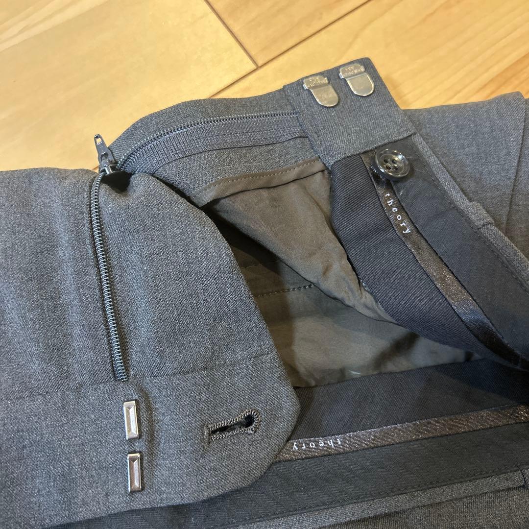 セオリー セットアップ パンツスーツ テーラードジャケット　スリム