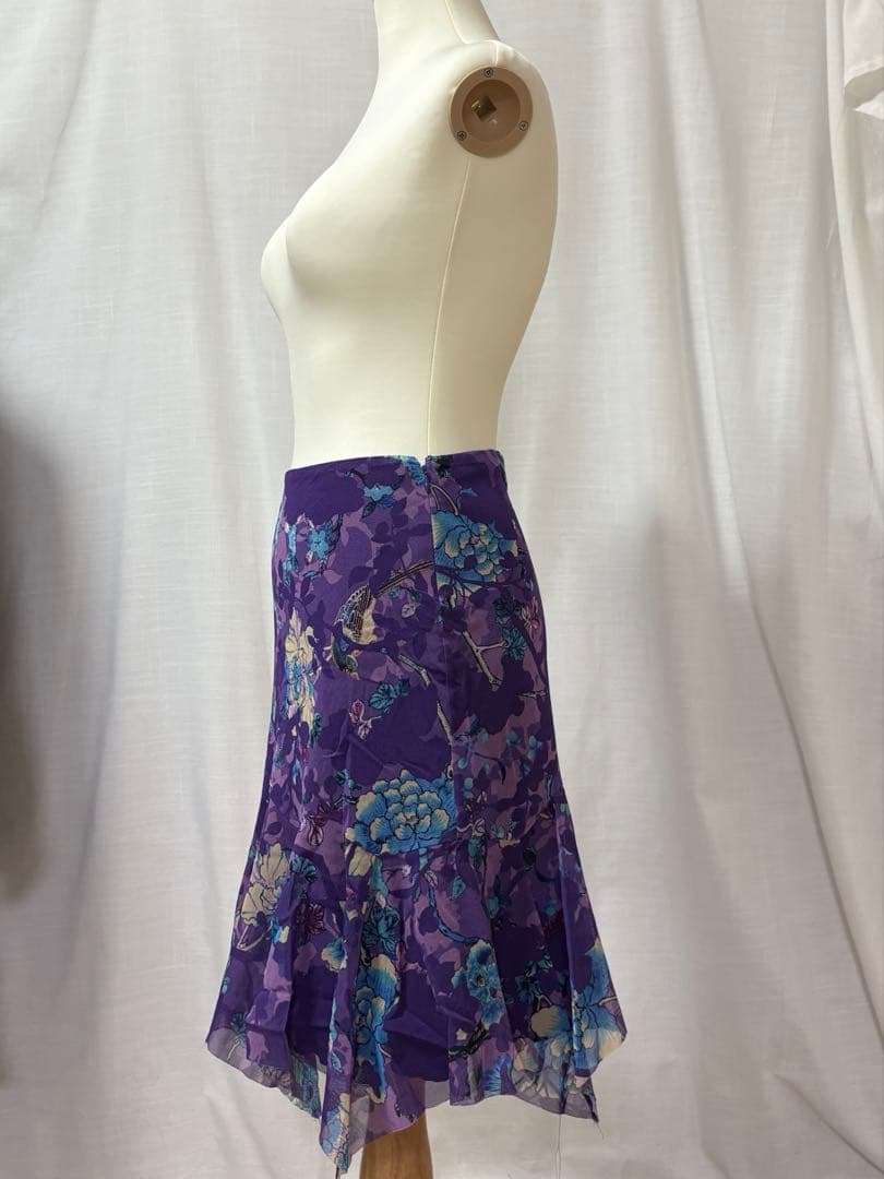 Vivienne tam 紫 スカートshort skirt