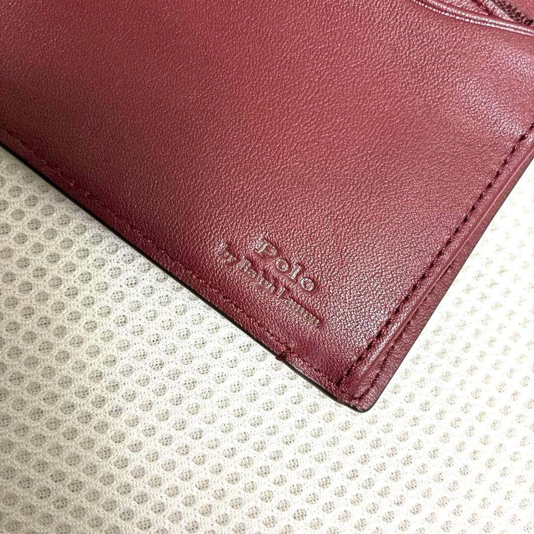 新品　ポロラルローレン　ポロベア　長財布 ウォレット ボルドー