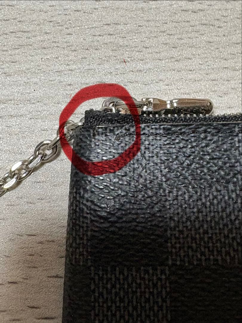 LOUIS VUITTON カードキーケース ポシェット・クレ。