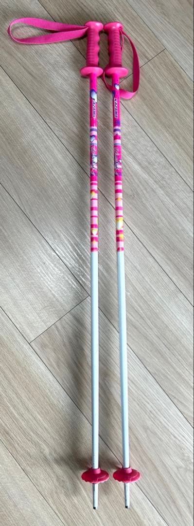 ジュニア　女の子　スキー3点セット　★スキー板&ブーツ&ポール