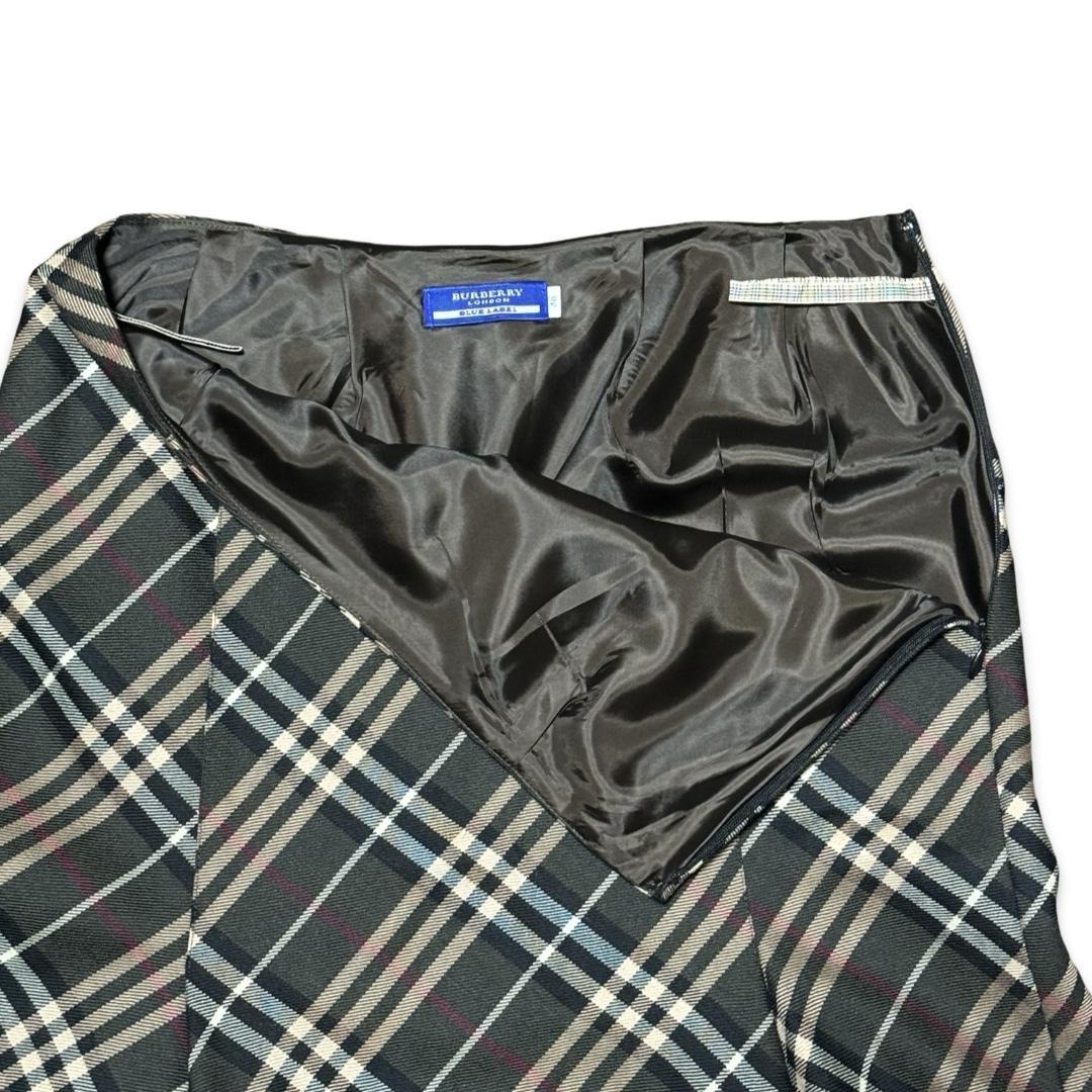 綺麗　BURBERRY バーバリー ブルーレーベル ノバチェック　スカート