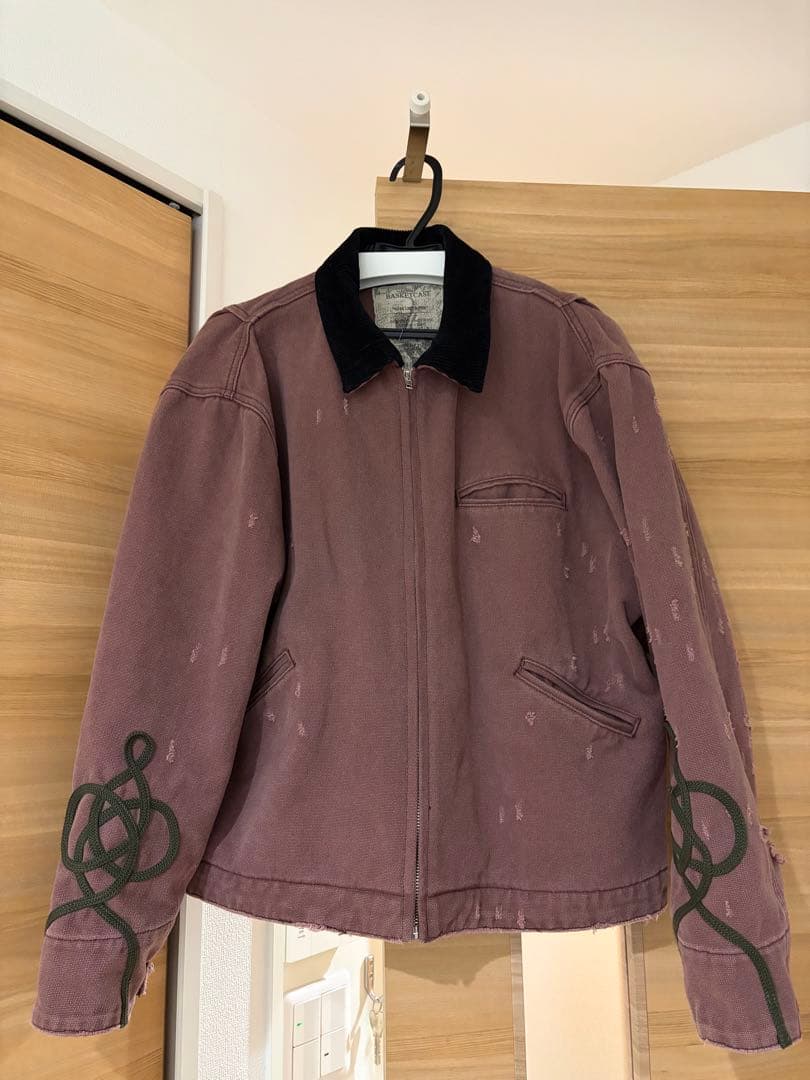 BASKETCASE ジャケット　襟切り替え　S size