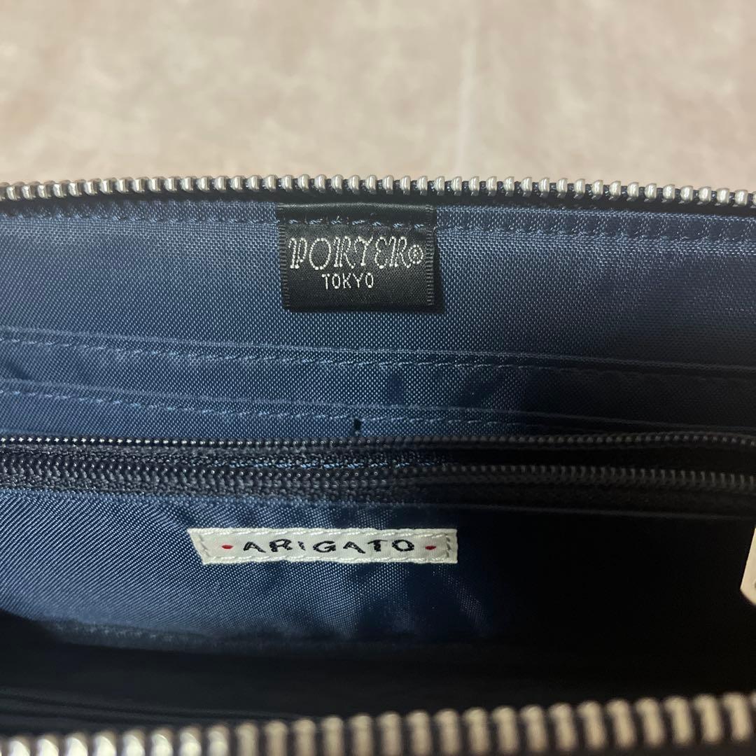 PORTER×BLUE BLUE インディゴ ロングウォレット 長財布 新品