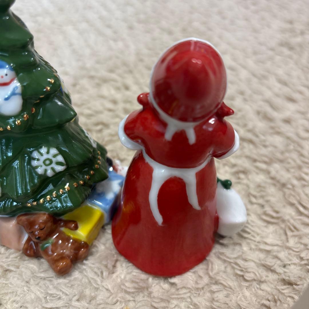 ◎m8◎新品 ロイヤルコペンハーゲン サンタクリスマスツリーワイフセット
