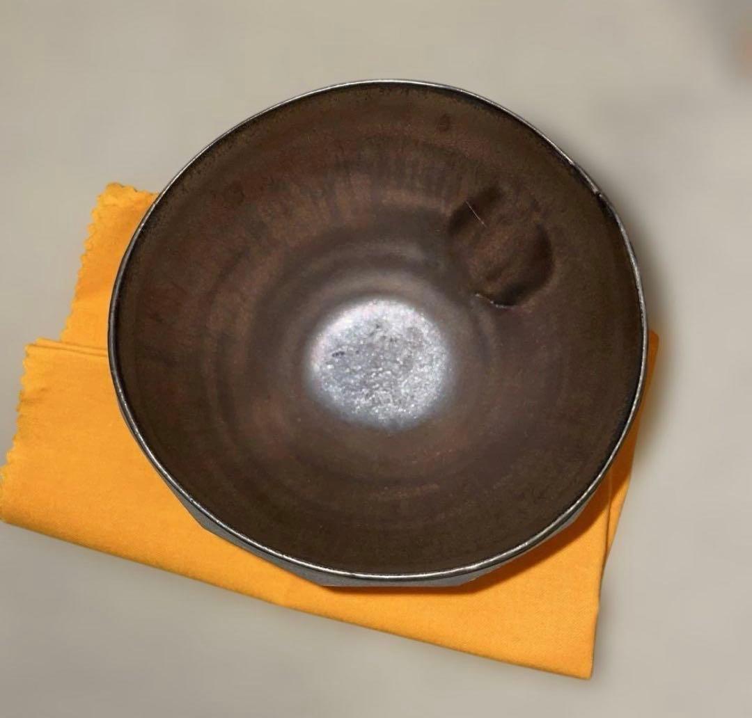 Z*ト様 内田鋼一　白金彩　面取茶碗