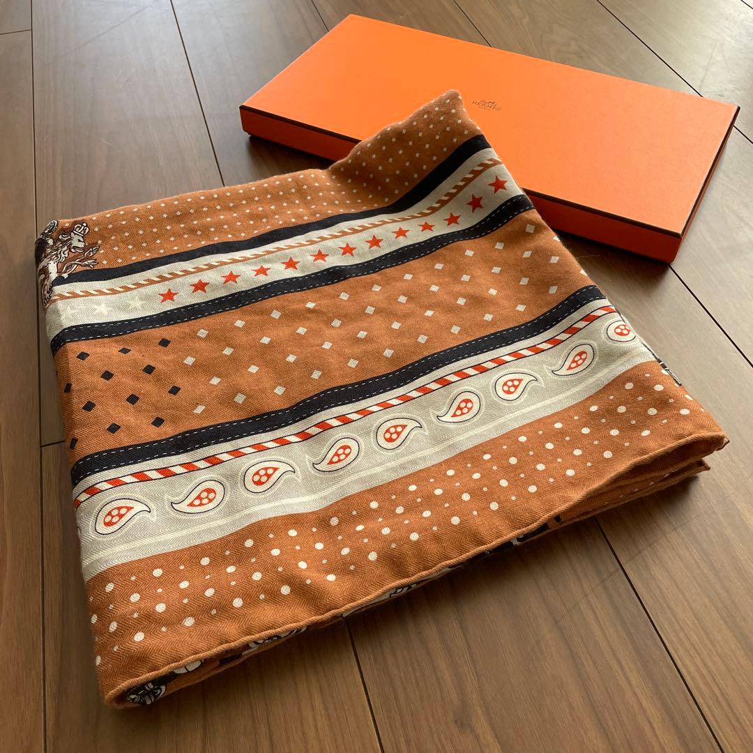 Hermès カシシル　バンダナ 箱付き