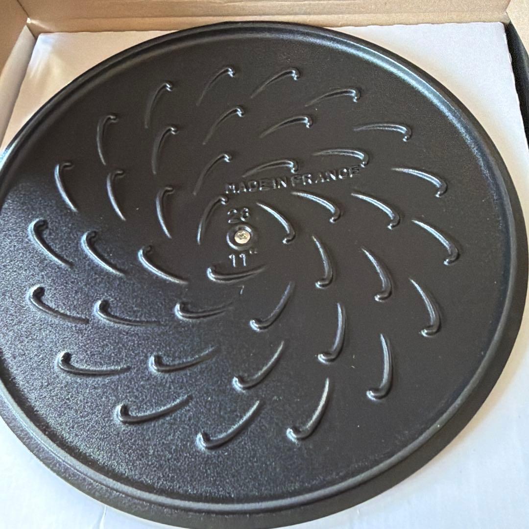 ストウブ staub 鍋 ブレイザーソテーパン 28cmブラック [並行輸入品]