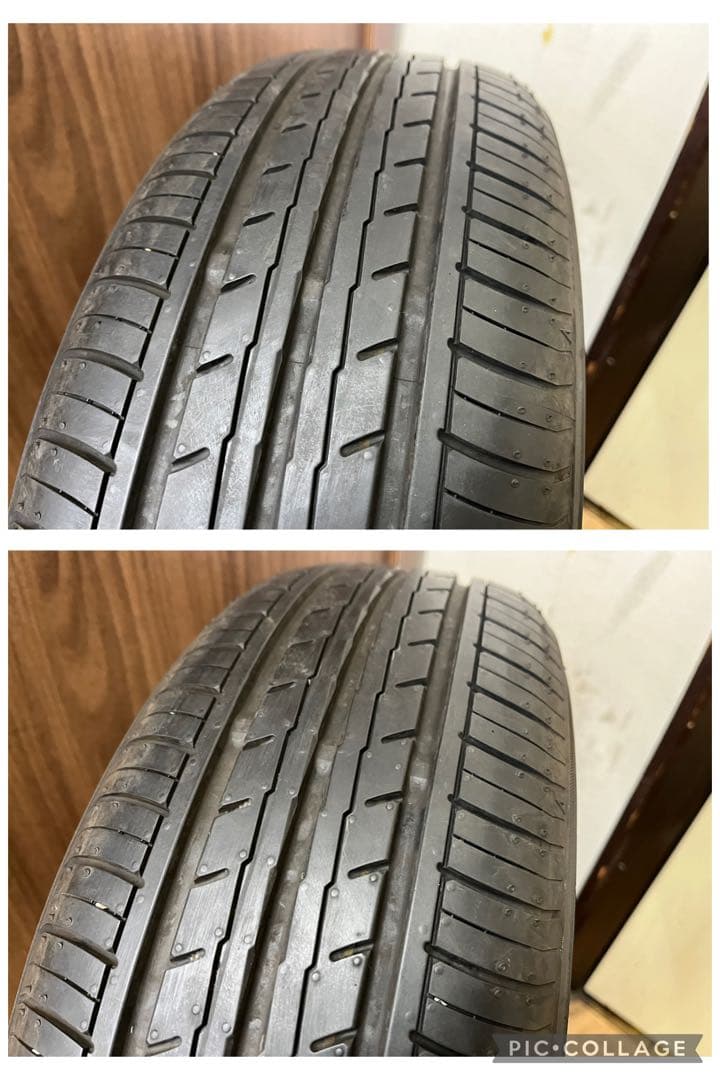 期2024年製 ヨコハマ中古サマータイヤ165/55R15 ４本セット 軽自動車