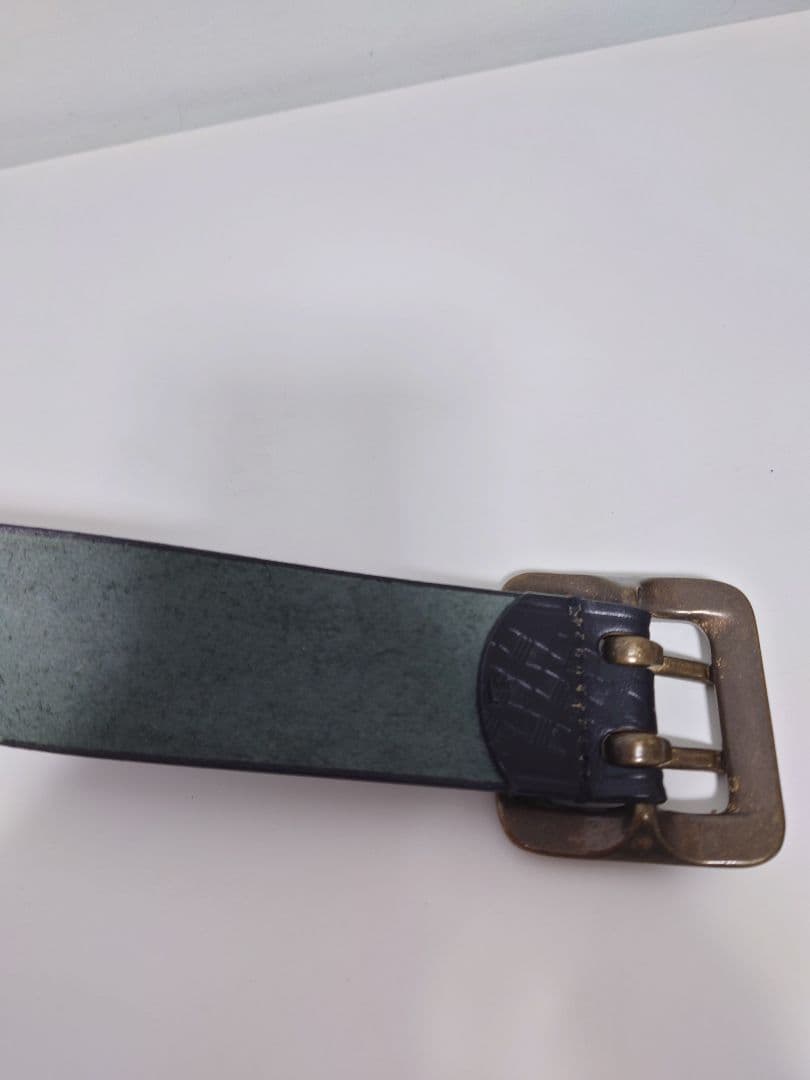 未使用級✨KADOYA カドヤ ダブルピン レザーベルト Lサイズ