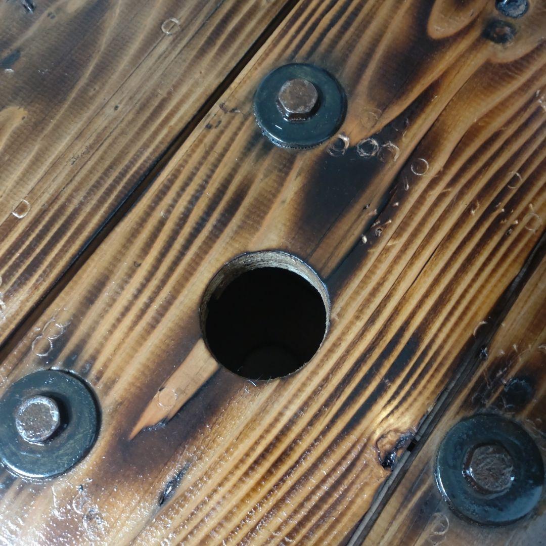 ケーブルドラム　テーブル　小物置き　値下げ