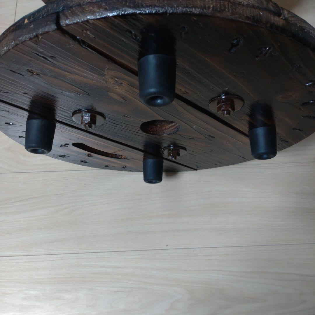 ケーブルドラム　テーブル　小物置き　値下げ