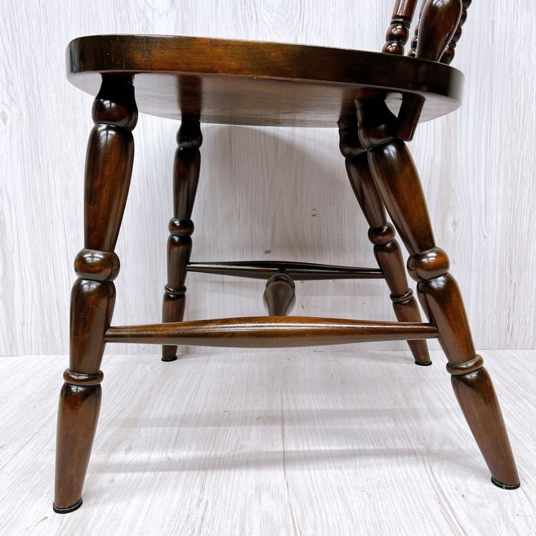 北海道民芸家具 ウィンザーチェア ダイニングチェア 椅子 いす イス①