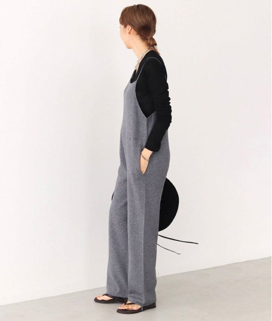 【お値下げ】☆美品☆ Plage CO/W KNIT オールインワン　38