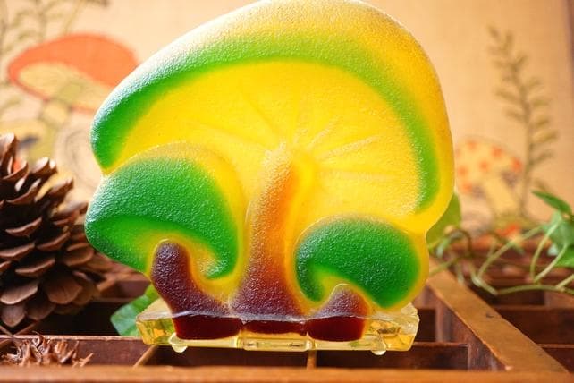 希少 Lucite Mushroom ヴィンテージ マッシュルーム 雑貨 キノコ