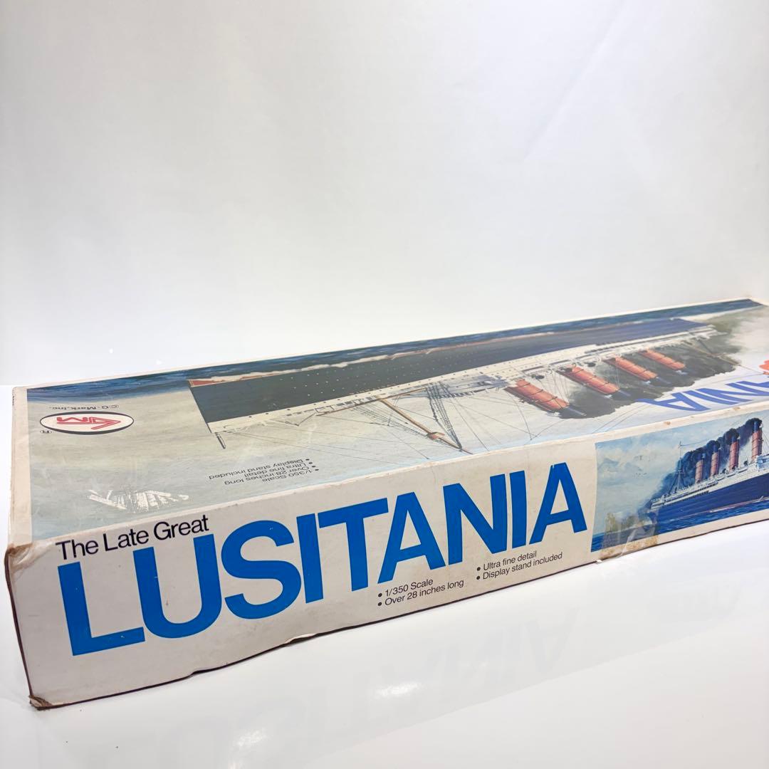 希少！未組立品！ジーマーク ルシタニア 1/350 偉大な豪華客船