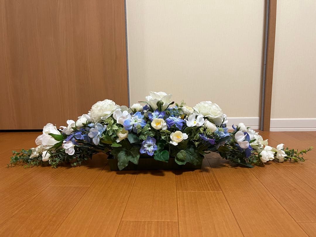 高砂装花　造花　キャンドル　結婚式