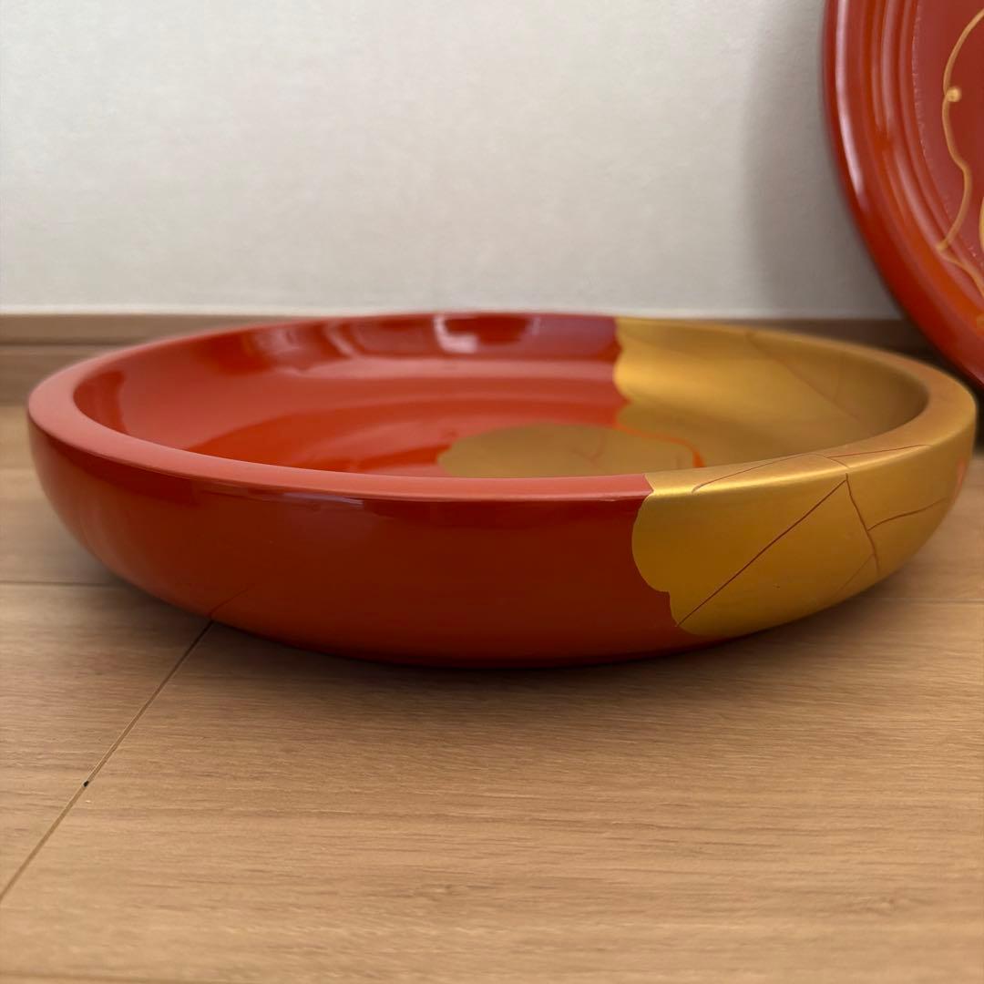 Hiroko Koshino 漆器 盆 2枚セット