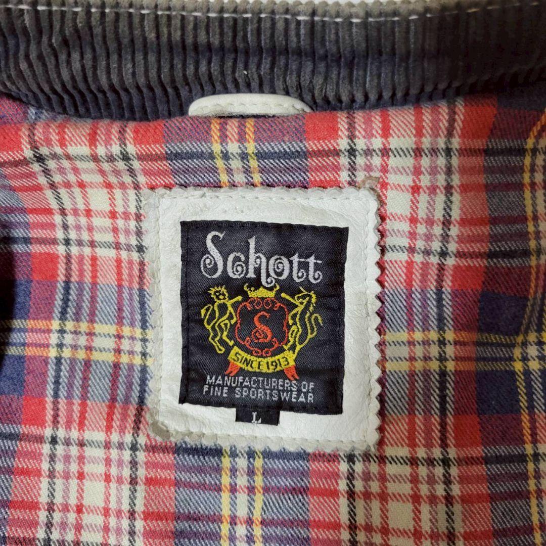 希少✨ Schott L レザージャケット ライダースジャケット ジョニー 星