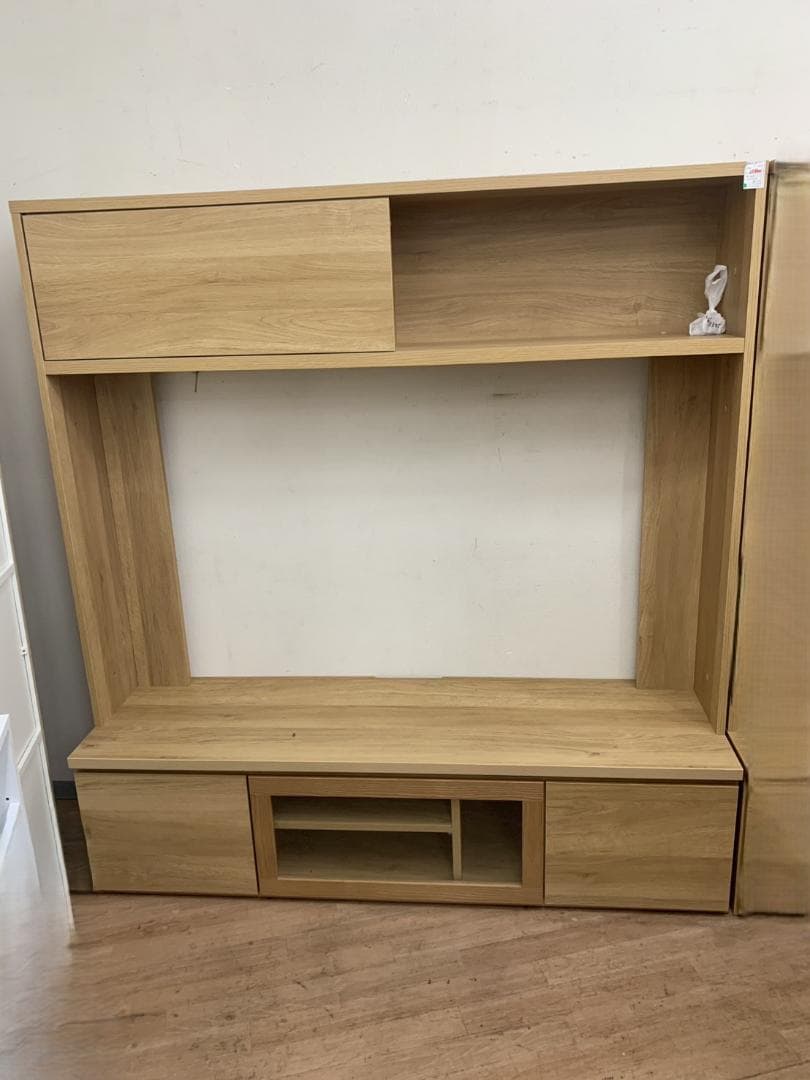 【福岡市限定】壁面テレビ台 NA・140AVハイボード 160×45×71cm